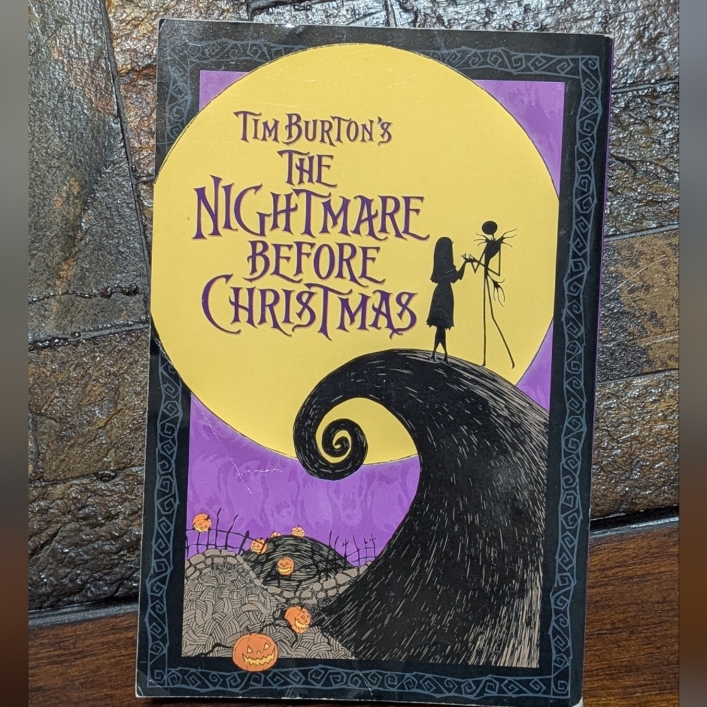 The Nightmare Before Christmas Movie Manga Book